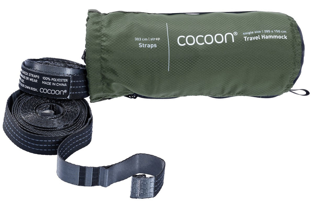 Cocoon HS118-SET hammock Hanging hammock 1 person(s) Nylon, Polyester Green