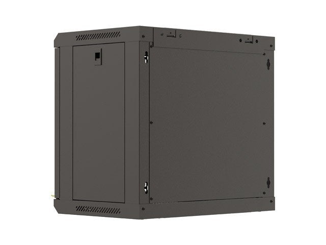Lanberg WF03-5309-10B rack cabinet 9U Wall mounted rack Black
