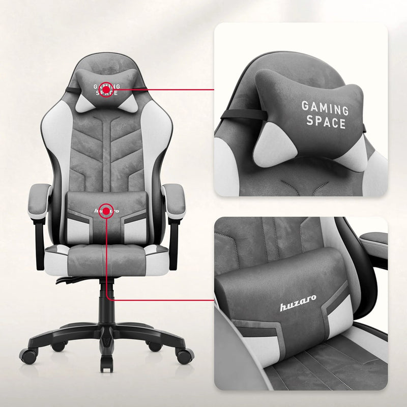 Huzaro Force 2.7 Grey Gaming Chair