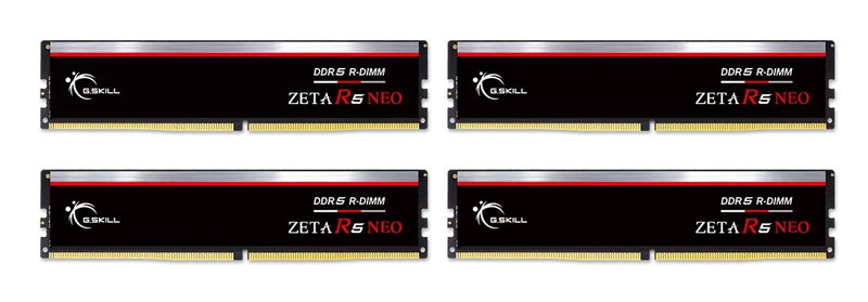 G.Skill Zeta R5 F5-6400R3239G32GQ4-ZR5NK memory module 128 GB 4 x 32 GB DDR5 288-pin DIMM ECC