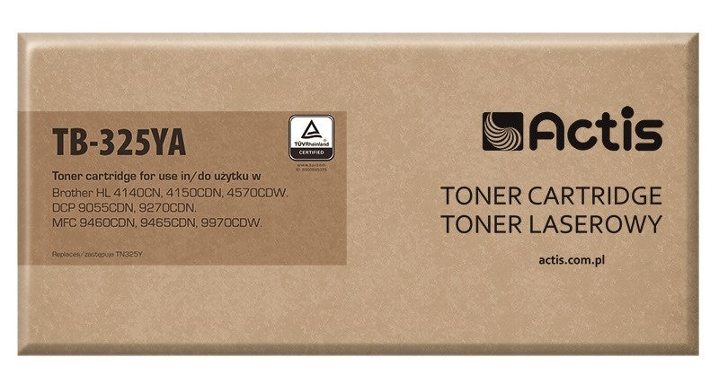 Actis TB-325YA Toner (replacement for Brother TN-325Y; Standard; 3500 pages; yellow)