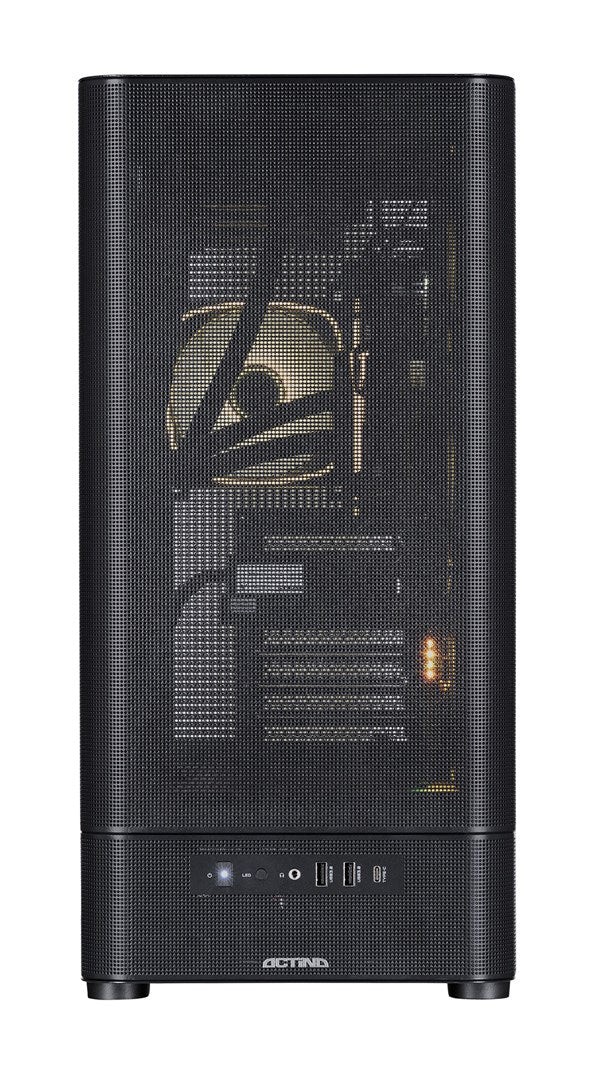 Actina 5901443440260 PC AMD Ryzen™ 7 9850X3D 32 GB DDR5-SDRAM 2 TB SSD NVIDIA GeForce RTX 5090 Windows 11 Home Midi Tower Schwarz