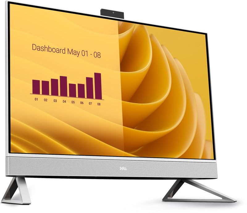 DELL EC27250 Intel Core 7 150U 68.6 cm (27") 1920 x 1080 pixels Touchscreen All-in-One PC 16 GB DDR5-SDRAM 1 TB SSD Windows 11 Pro Wi-Fi 6E (802.11ax)