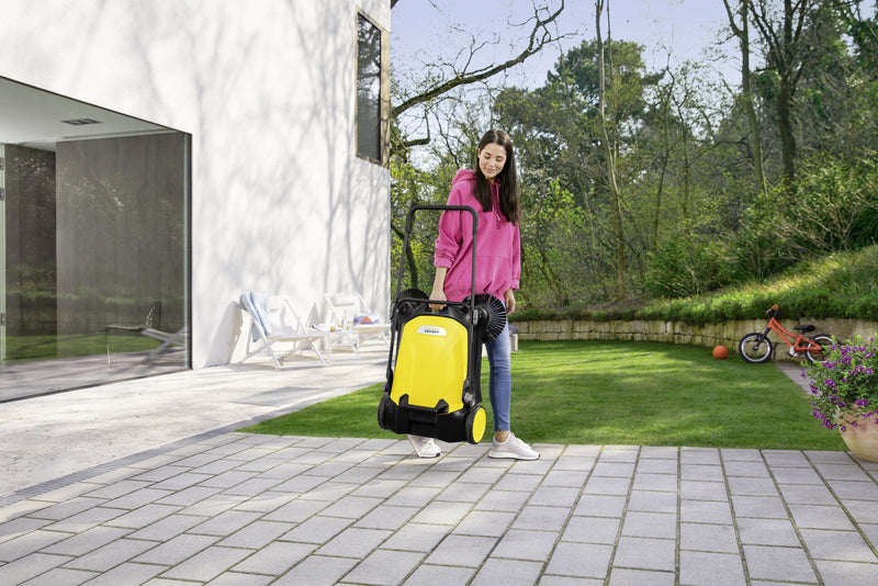 Kärcher S 4 Twin 2-in-1 sweeper Black, Yellow