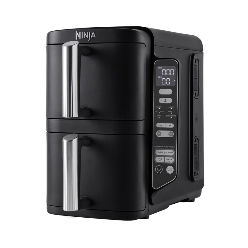 Ninja SL300EU fryer Double 7.6 L Stand-alone 2470 W Low fat fryer Black