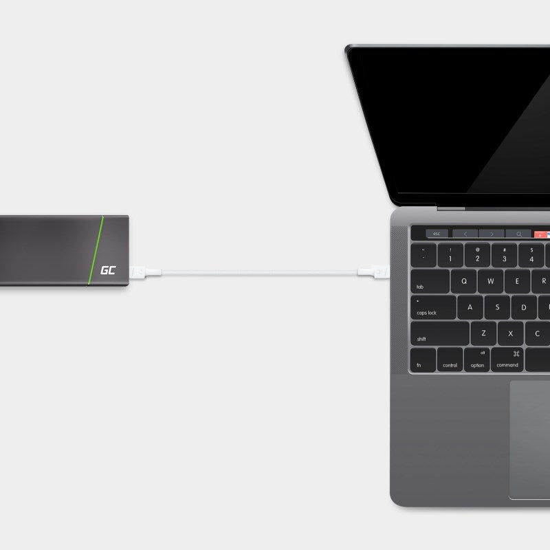 USB-C (ST-ST) 2m Green Cell White