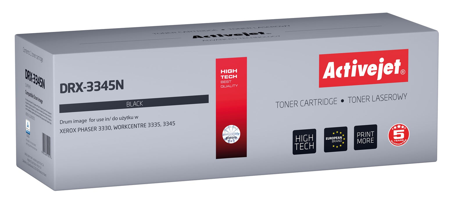 Activejet DRX-3345N Drum (replacement for Xerox 101R00555; 30000 pages; black)