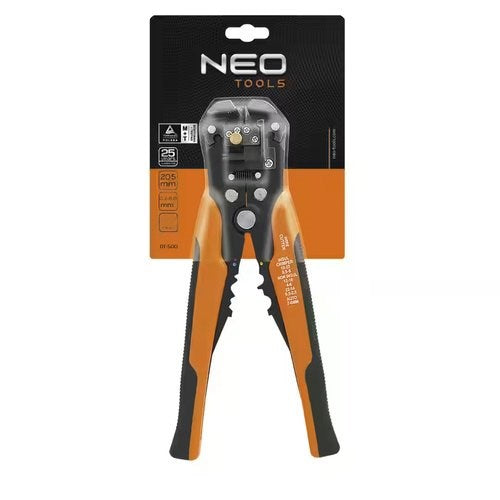 NEO TOOLS Automatic Wire Stripper, 205 mm, Front Stripping