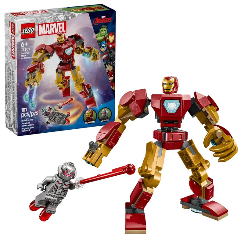 LEGO 76307 Marvel Super Heroes Iron Man Mech vs. Ultron