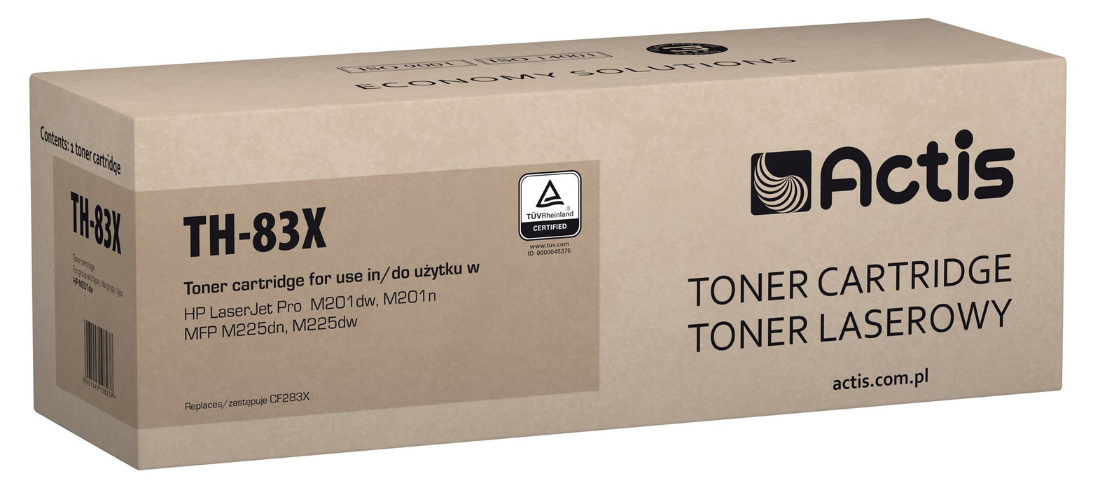 Actis TH-83X Toner (replacement for HP 83X CF283X; Standard; 2400 pages; black)