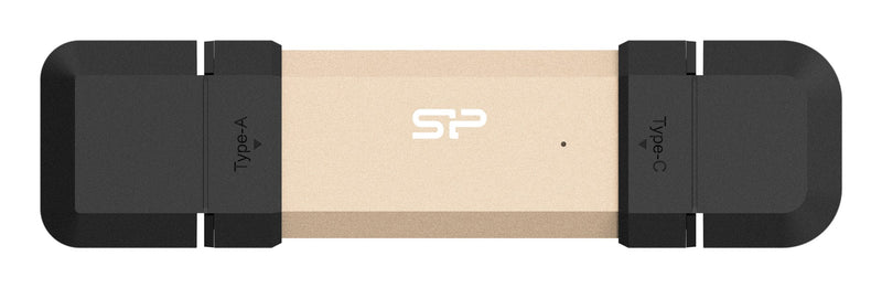 Clé USB Silicon Power DS72 250 Go USB Type-A / USB Type-C 3.2 Gen 2 (3.1 Gen 2) Or