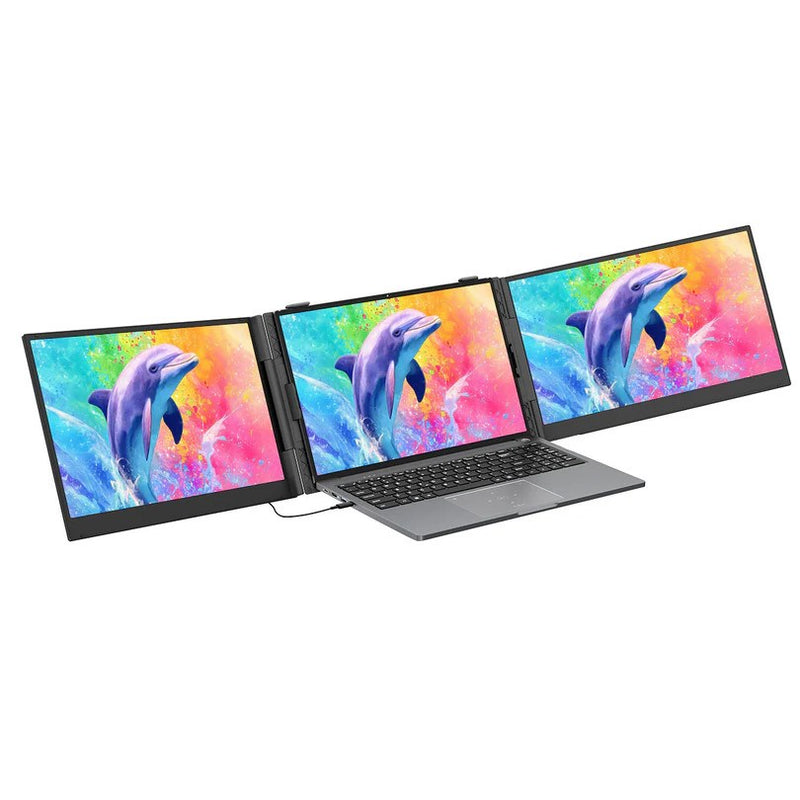 Blackview DCM8 Pro - 15.3" portable laptop screen extender with dual-monitor support and 2 USB-C ports