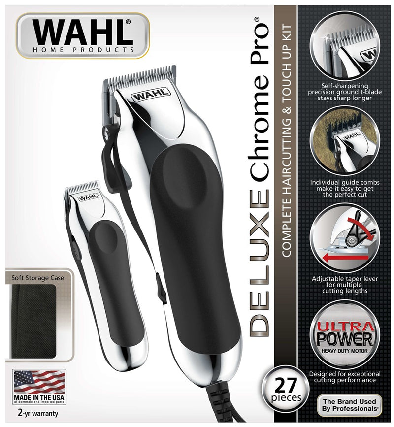 Wahl 79524-2716 hair trimmers/clipper Black, Chrome