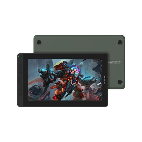 HUION Kamvas 13 Grafiktablett Grün 5080 lpi 293.76 x 165.24 mm USB