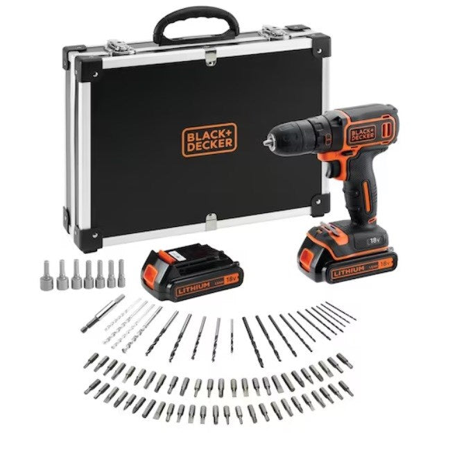 BLACK+DECKER 18V Bohrschrauber BDCDC18BAFC-QW