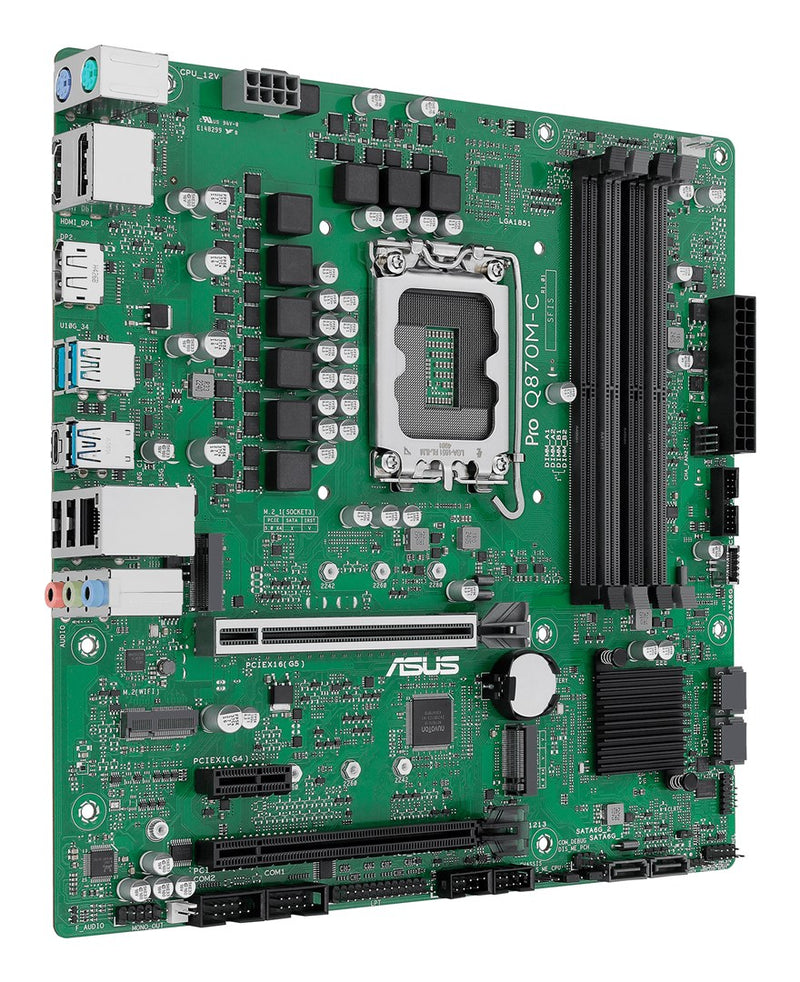 ASUS PRO Q870M-C-CSM Intel® Q870 LGA 1851 (Socket V1) micro ATX