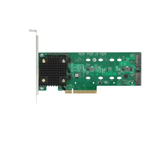 Broadcom MegaRAID 9540-2M2 - Storage controller (RAID) - 8 Channel - SATA 6Gb/s / PCIe 4.0 x8 (NVMe) - low profile - RAID 0, 1 - PCIe 4.0 x8