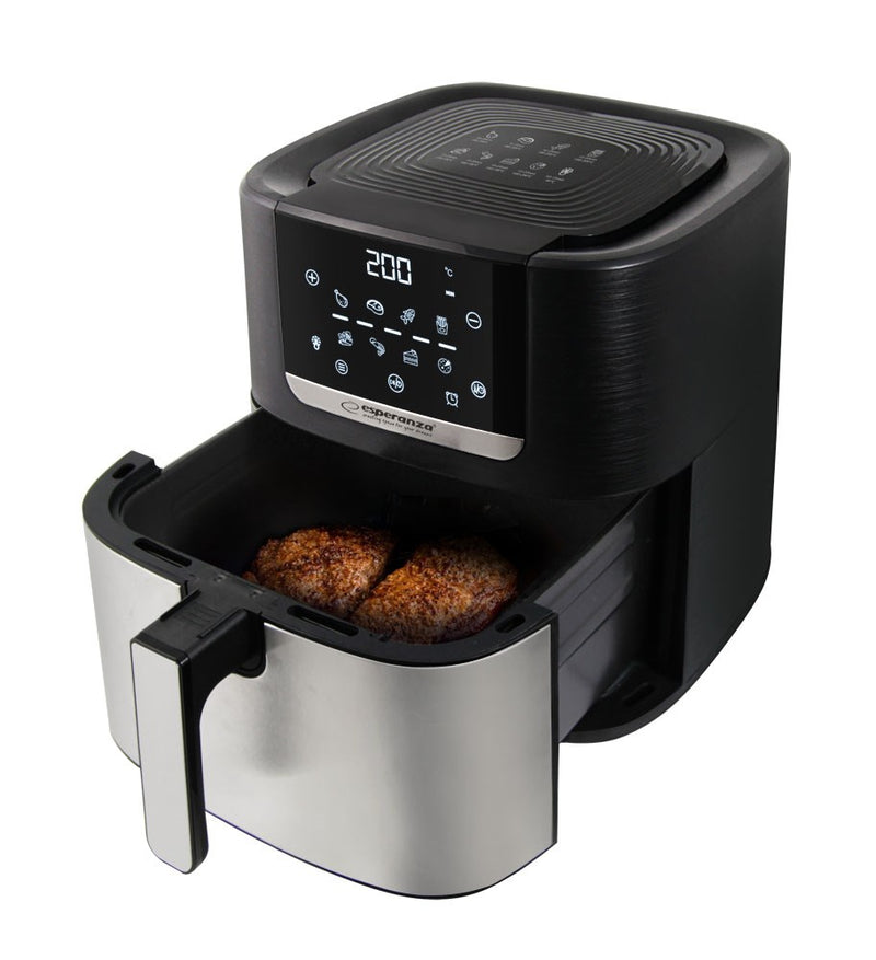 Esperanza EKA004 Friteuse sans huile 8L, 1700W Inox