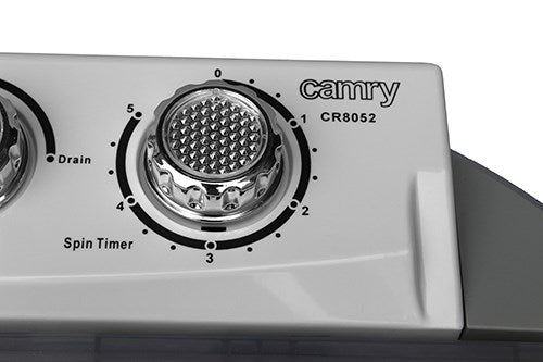 Lave-linge à chargement par le haut Camry Premium CR 8052 3 kg gris, blanc