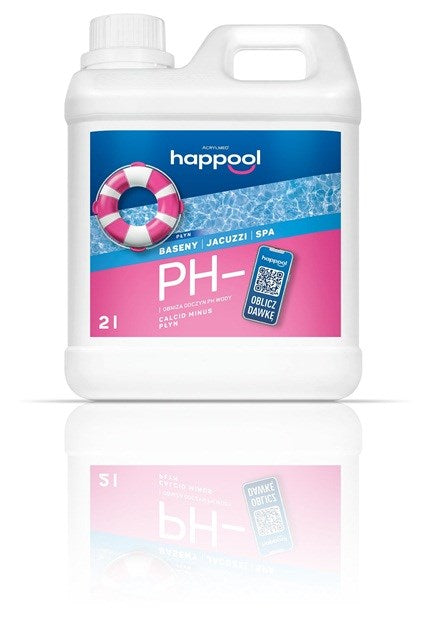 Acrylmed CALCID MINUS Liquid for lowering the pH of pool water, 2 litres