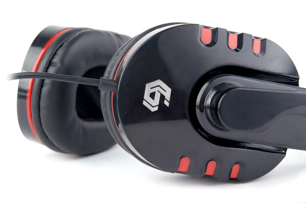 Gembird GHS-402 headphones/headset Wired Head-band Gaming Black