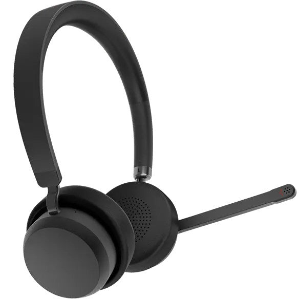 Lenovo - Headset - on-ear - wireless - black