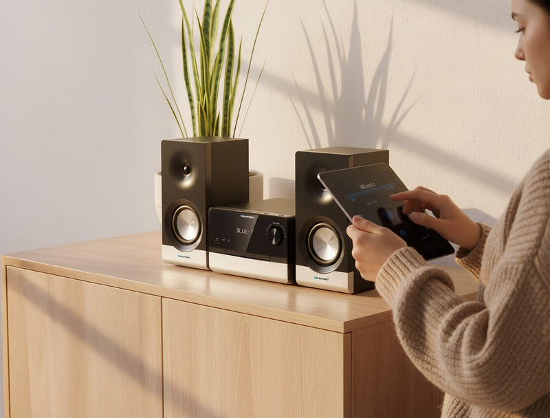 Blaupunkt MS40.2BT Micro hi-fi system black