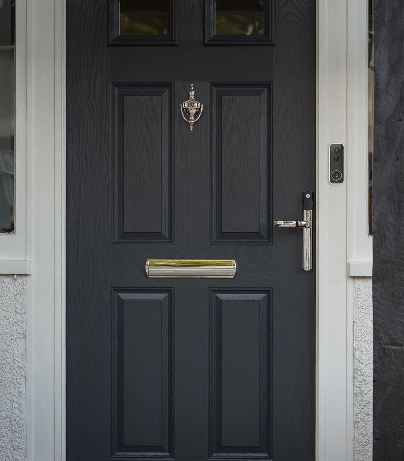 Yale SV-VDB-1A-W doorbell chime Black, White