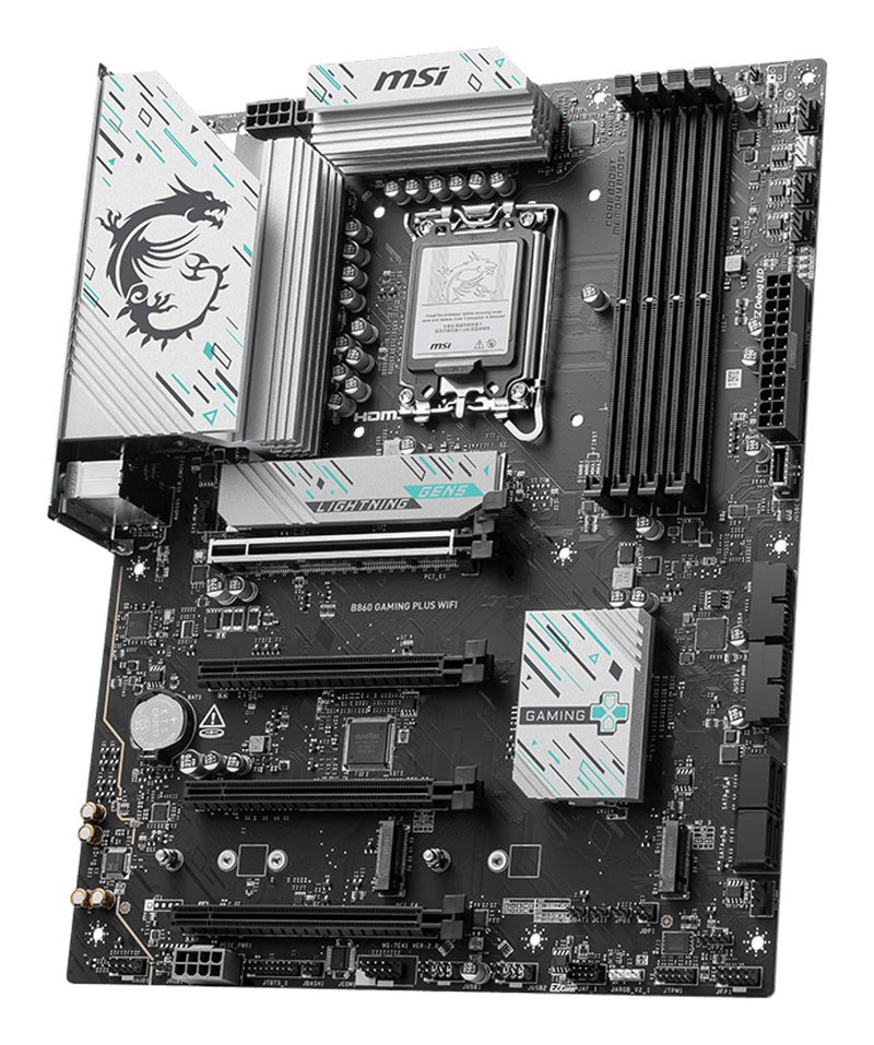MSI B860 GAMING PLUS WIFI motherboard Intel B860 LGA 1851 (Socket V1) ATX
