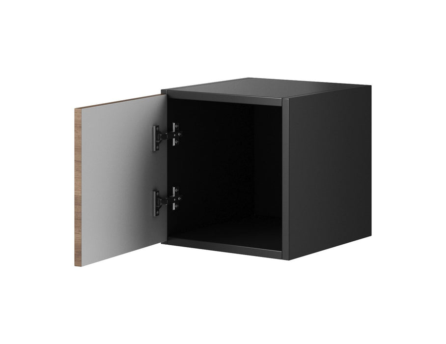 Cama full storage cabinet ROCO RO5 37/37/39 black/black/white