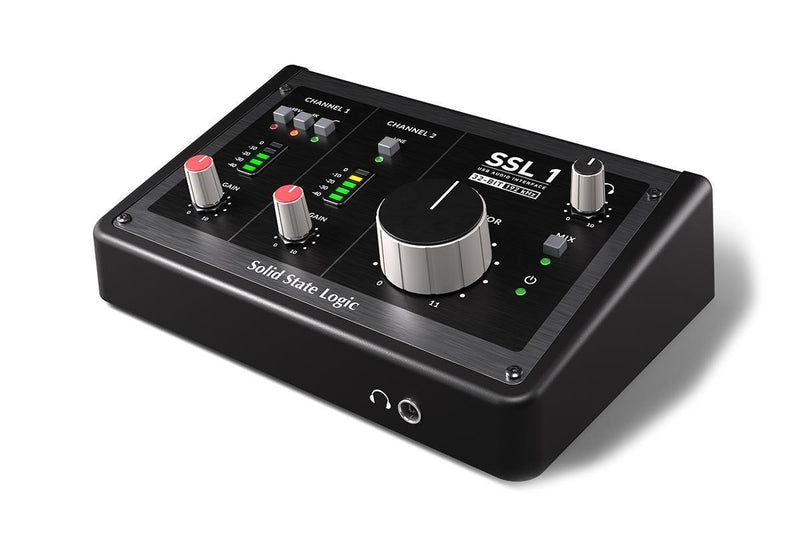 Solid State Logic SSL 1 - USB-C audio interface with 2 inputs and 2 outputs