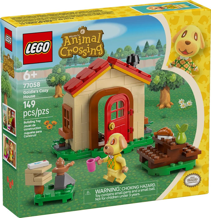 LEGO ANIMAL CROSSING 77058 Goldie's Cosy House