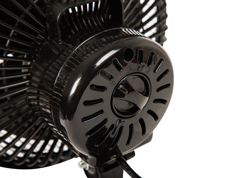 Desk fan 6"/15cm Clip 25W 2in1 Black