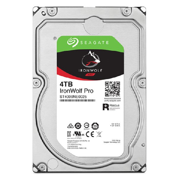 IRONWOLF PRO 4TB SATA 3.5IN