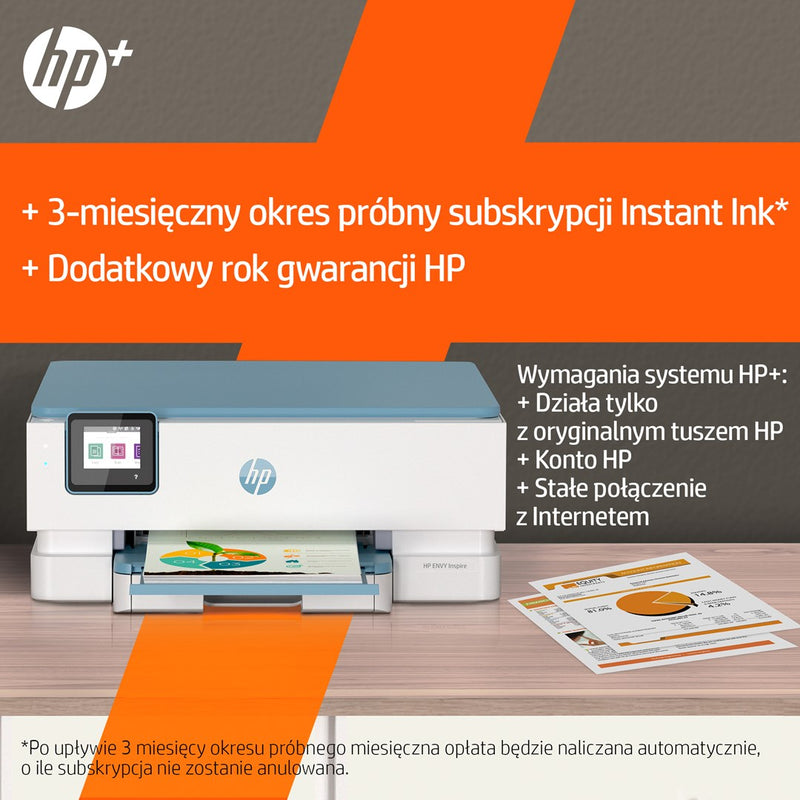 HP ENVY Inspire 7221e Wireless All-in-One Color Printer, Instant Ink; Photo printing