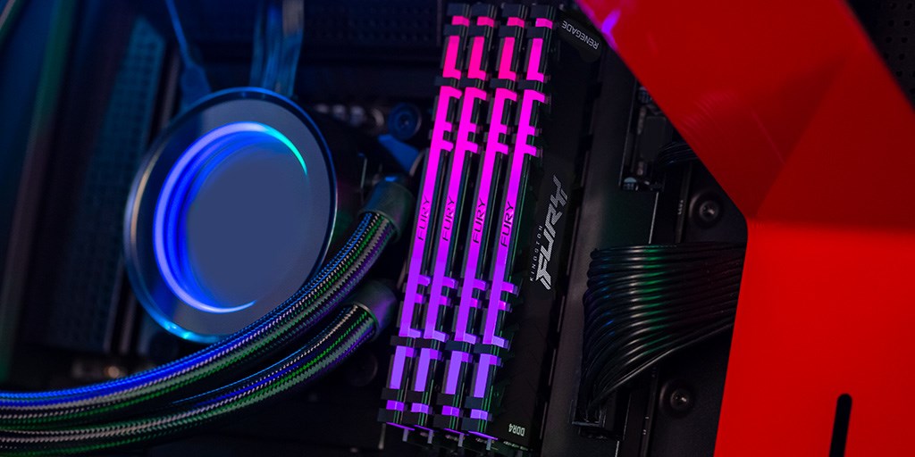 Kingston Technology FURY 32GB 3200MT/s DDR4 CL16 DIMM Renegade RGB