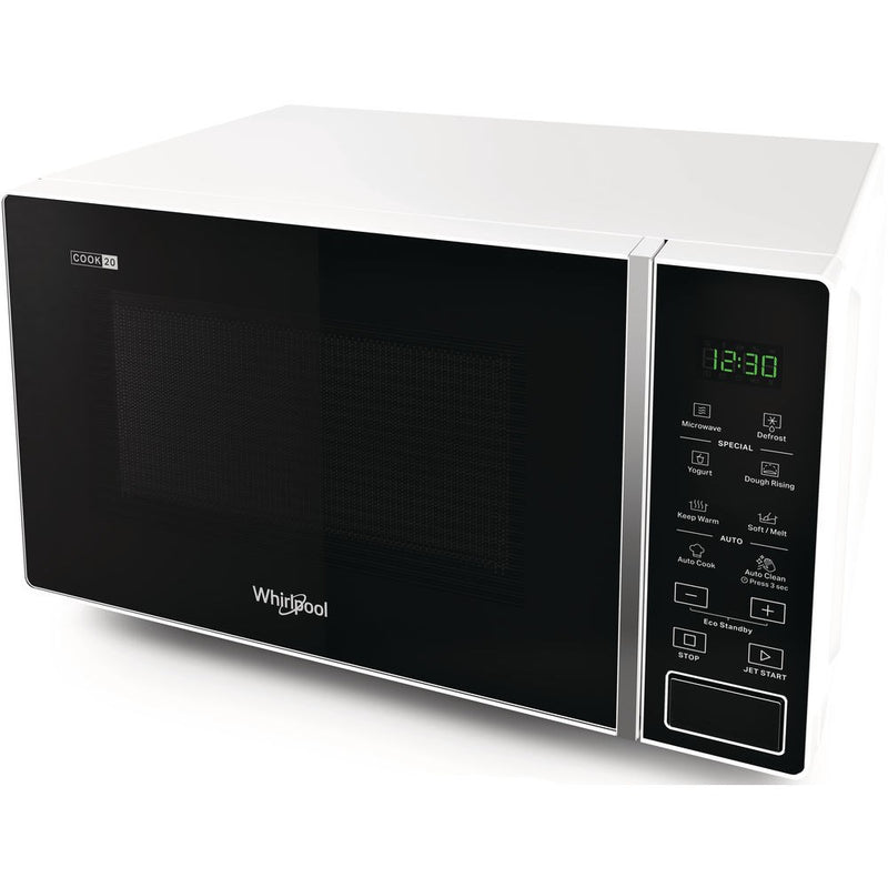 Whirlpool MWP 201 W Countertop Solo microwave 20 L 700 W White