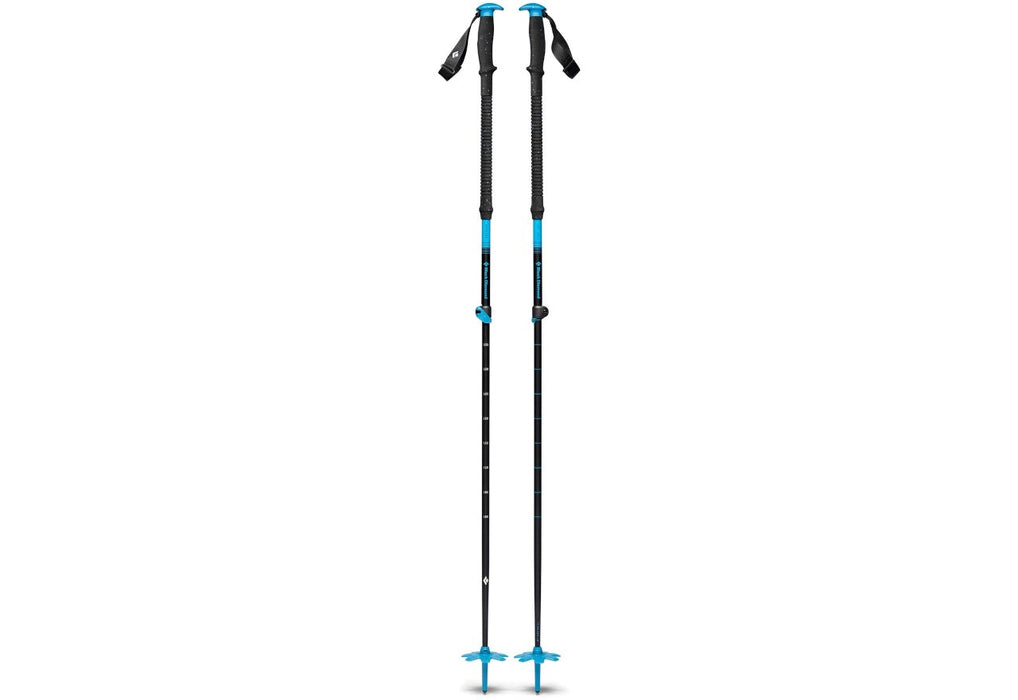 Black Diamond Expedition - telescopic ski poles, 100 - 140 cm (blue and black)