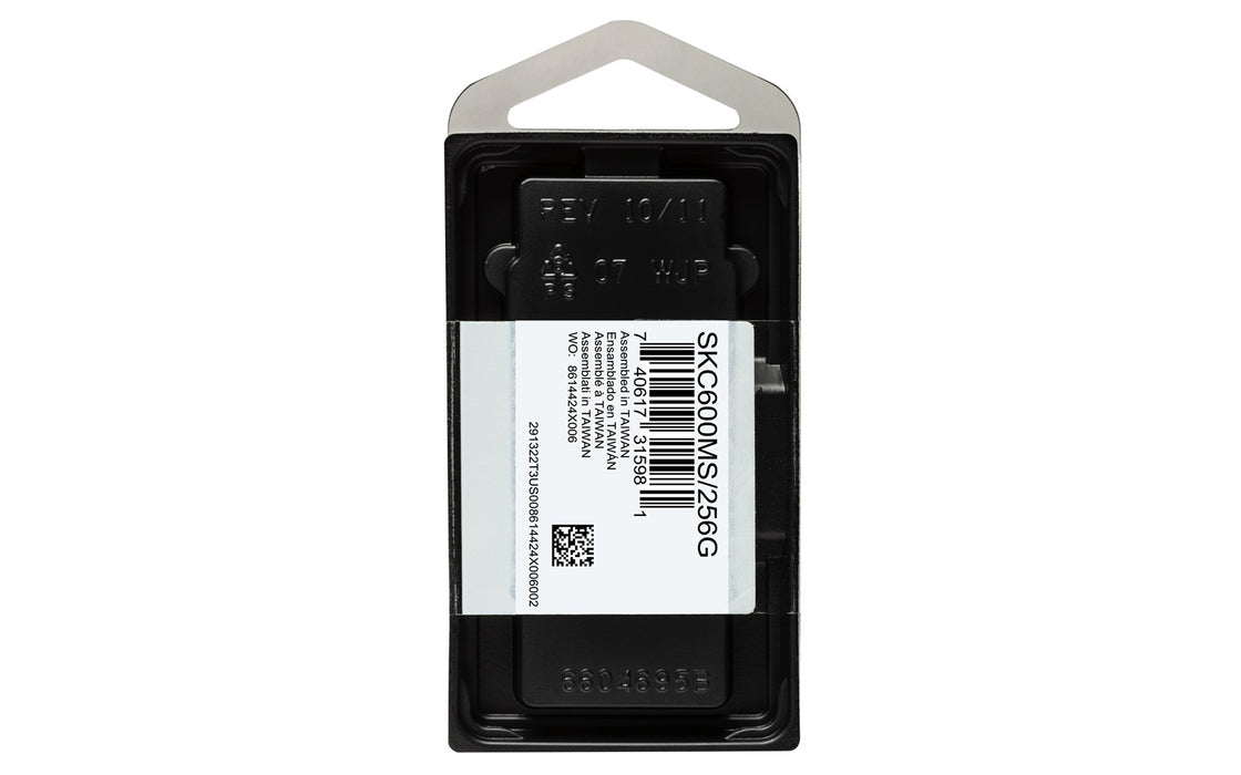 Kingston Technology 256G SSD KC600 SATA3 mSATA