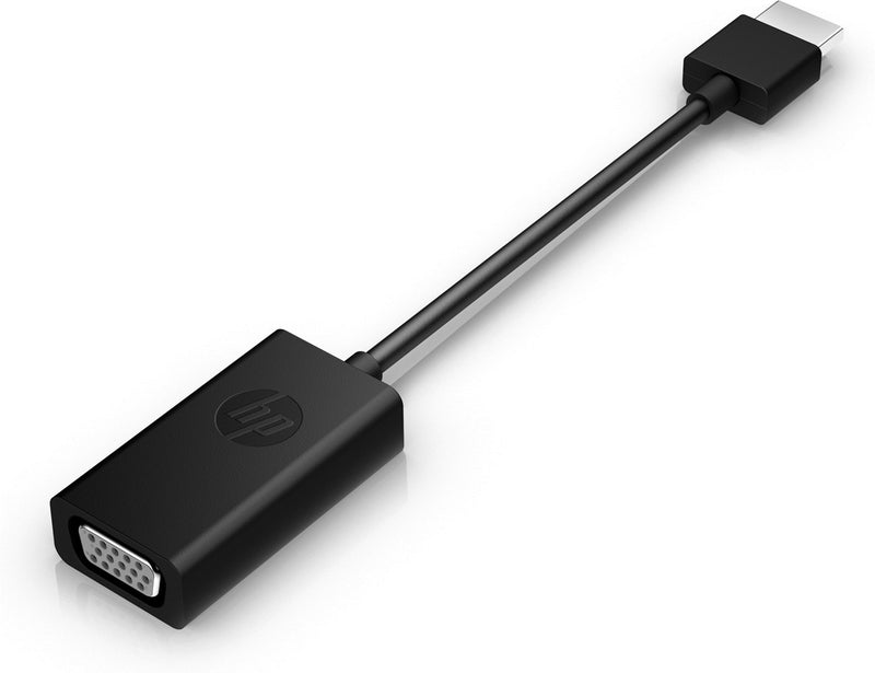 HP HDMI to VGA Cable Adapter VGA (D-Sub) HDMI Type A (Standard) Black