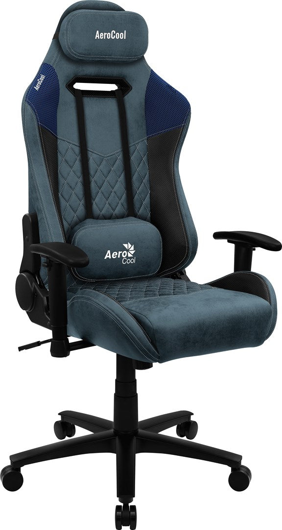 Aerocool DUKE AeroSuede Universal gaming chair Black,Blue