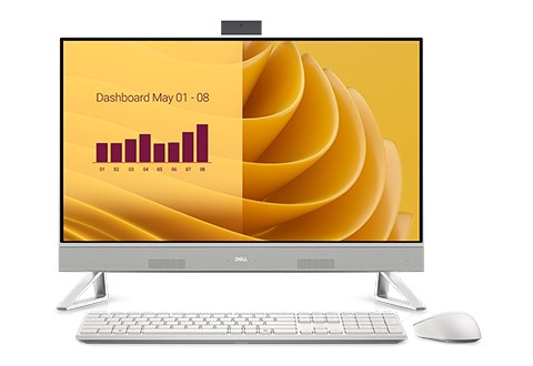 DELL EC27250 Intel Core 7 150U 68.6 cm (27") 1920 x 1080 pixels Touchscreen All-in-One PC 16 GB DDR5-SDRAM 1 TB SSD NVIDIA GeForce MX570A Windows 11 P