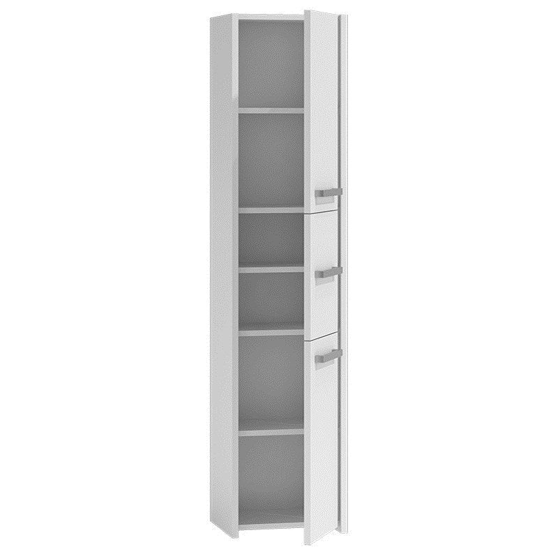 Topeshop S43 BIEL Badezimmerschrank Weiß
