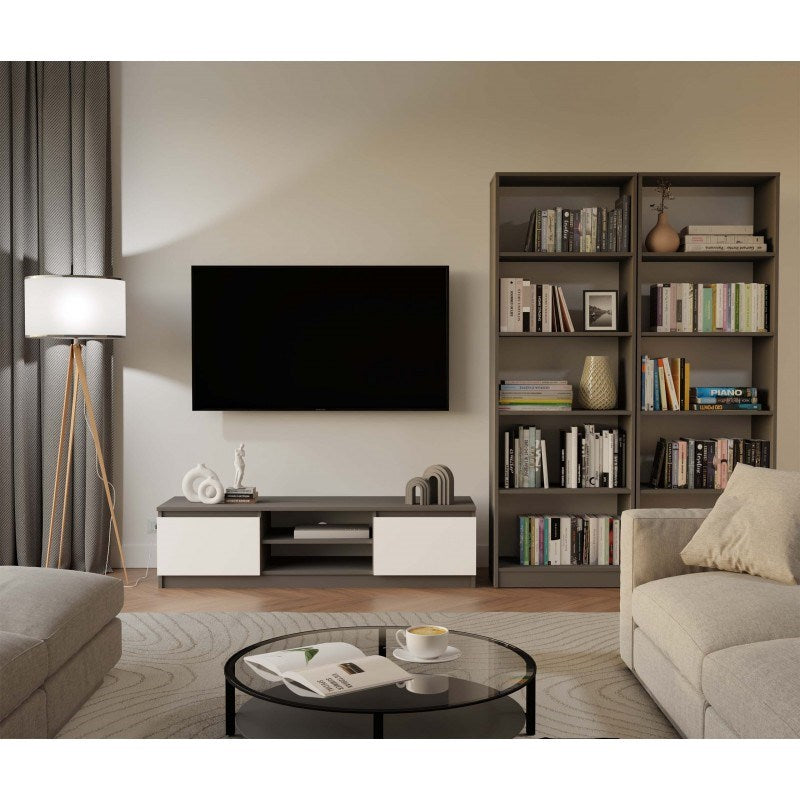 BOOKCASE 60 CM ANTHRACITE