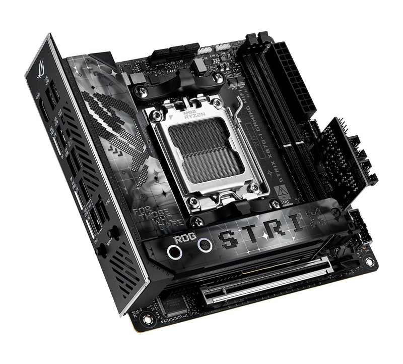 ASUS ROG STRIX X870-I GAMING WIFI - Motherboard - mini ITX - Socket AM5 - AMD X870 Chipset - USB4, USB 3.2 Gen 2, USB-C 3.2 Gen2, USB 3.2 Gen 1 - Wi-F