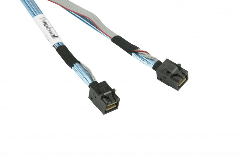 Supermicro CBL-SAST-0593 Serial Attached SCSI (SAS) cable 0.6 m Blue, Grey