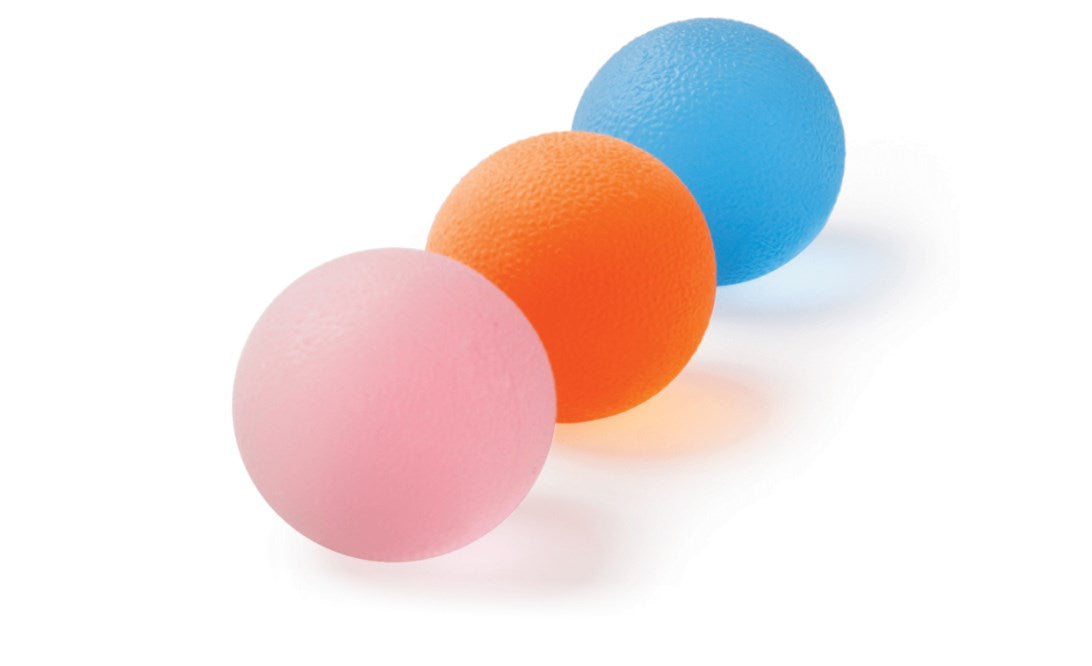 Gel ball for hand rehabilitation - Rose