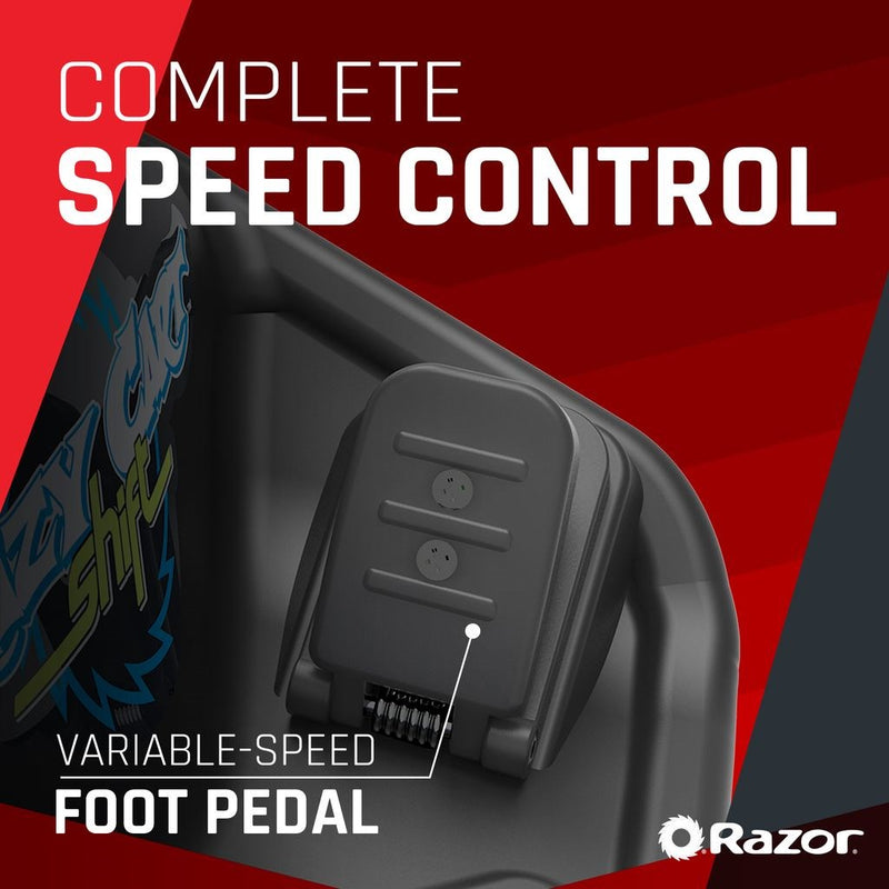 Razor CRAZY CART Shift Lightshow Lithium - Electric drift vehicle