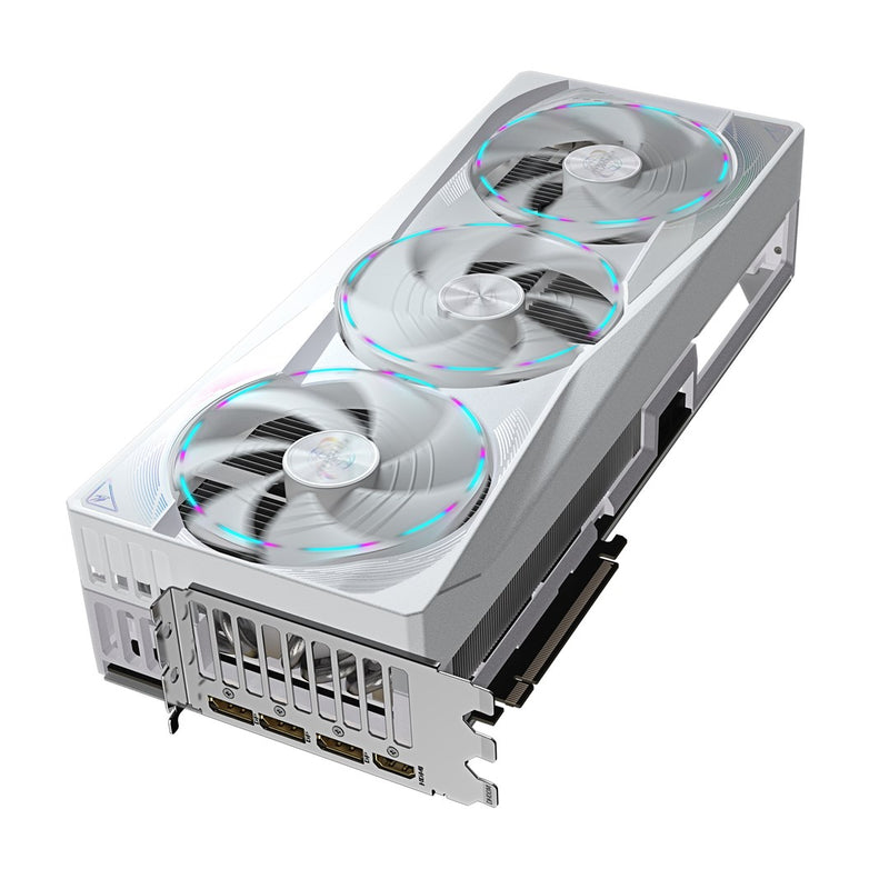 GIGABYTE AORUS GeForce RTX 5090 STEALTH ICE 32G Graphics Card - 32GB GDDR7, 512bit, PCI-E 5.0, 2655MHz Core Clock, 3 x DP 2.1a, 1 x HDMI 2.1b, NVIDIA