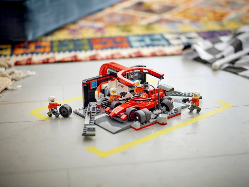 LEGO CITY 60443 F1 - Pit Stop & Pit Crew with Ferrari Car